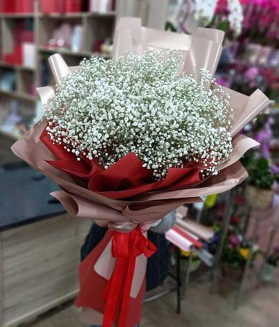 Букет цветов из: Гипсофила в Нарышкино