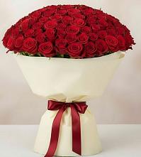 Букет 101 Красная роза Милано в Нарышкино