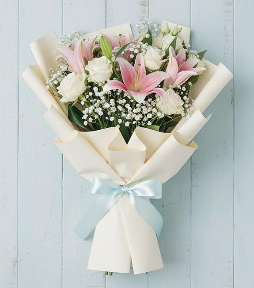 Букет цветов из: Лилии в Нарышкино