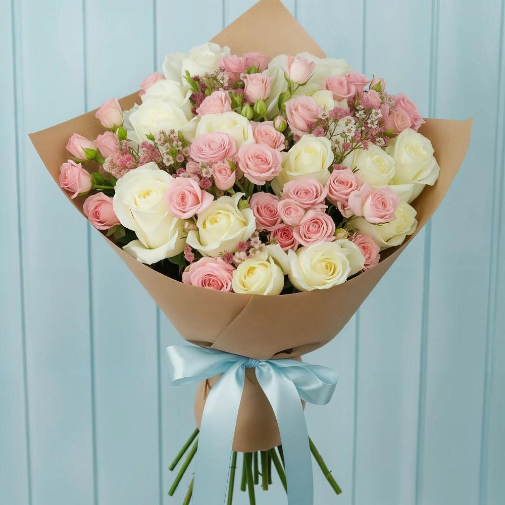 Букет цветов из: Розы в Нарышкино