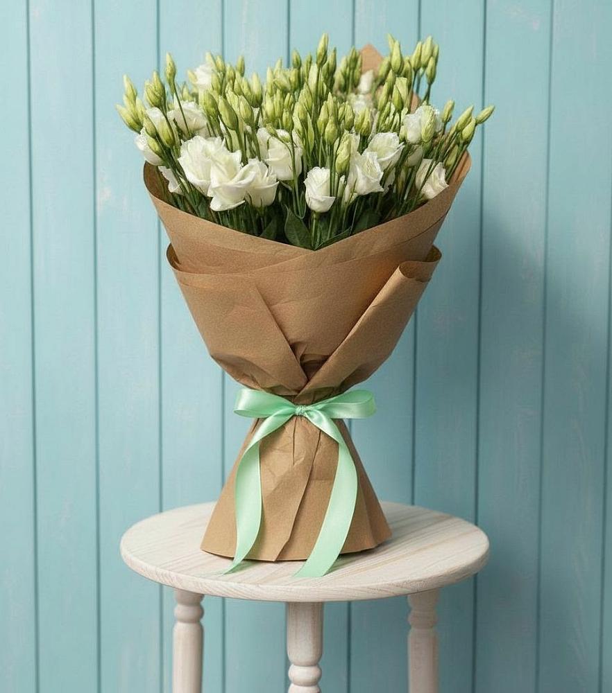 Букет цветов из: Лизиантусы в Нарышкино