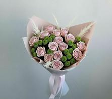 Букет цветов из:  Розы и Хризантемы в Нарышкино
