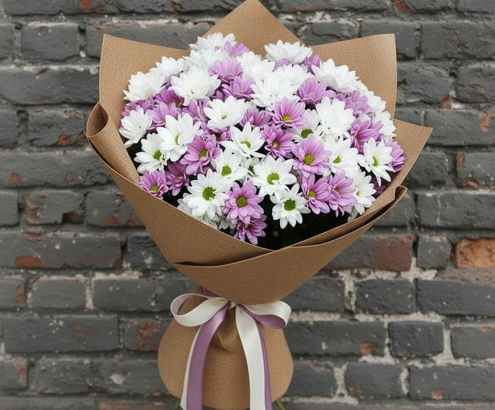 Букет цветов из: Хризантемы в Нарышкино