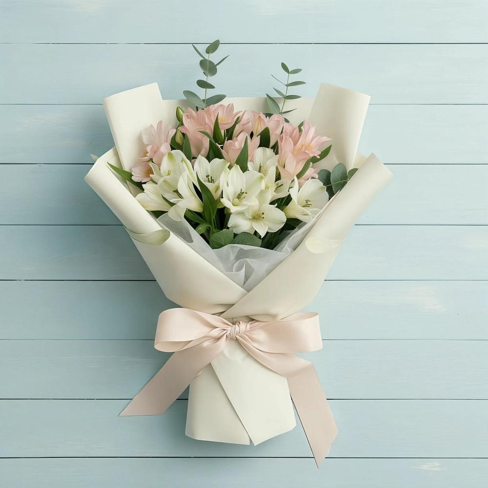 Букет цветов из: Альстромерии в Нарышкино